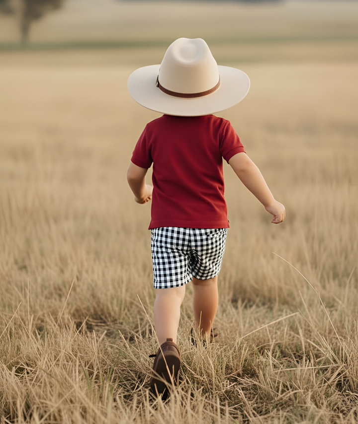 Boys Polo Shirt - Red
