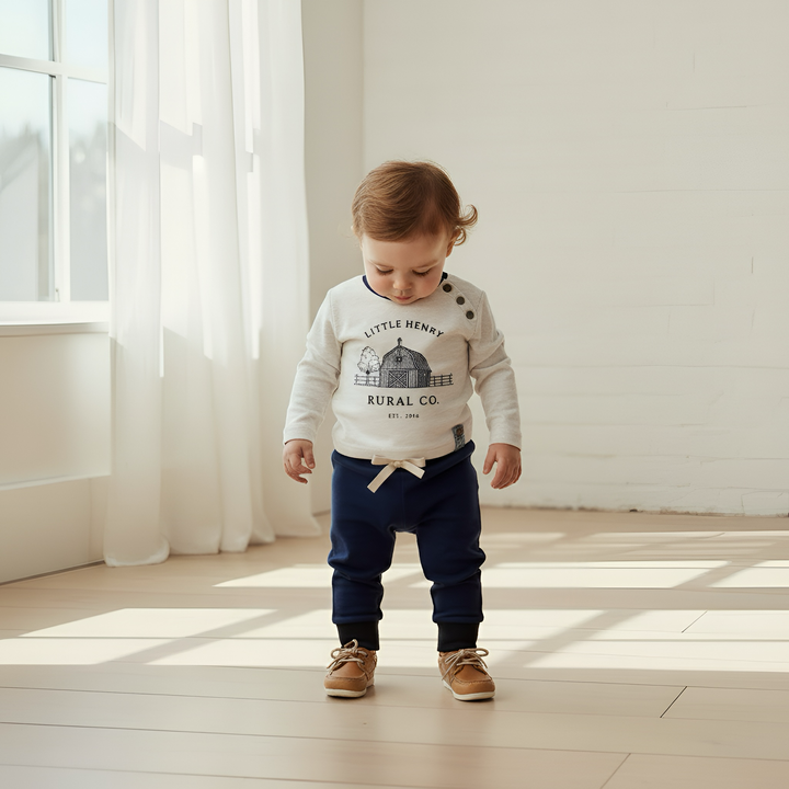 Baby Boys LS Graphic Tee - Rural Barn