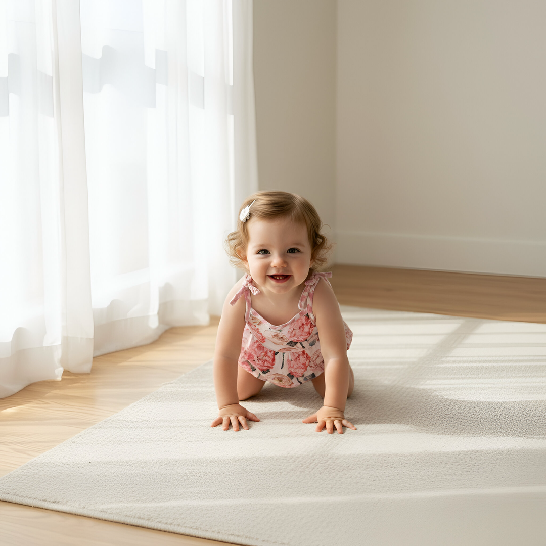 Baby Girls Elsie Playsuit - Pink Blossom