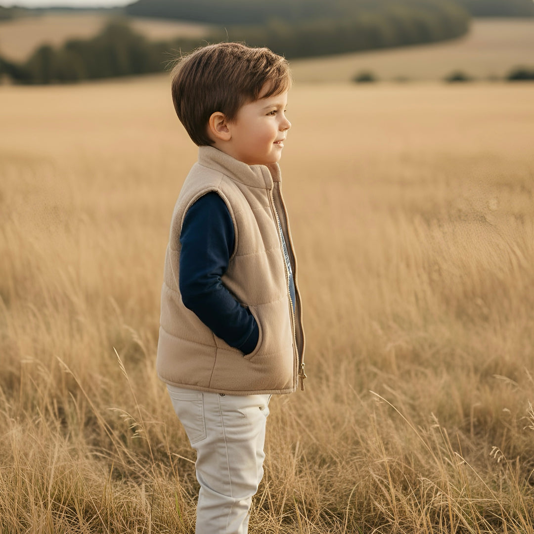 Boys LS Tee - Henry Rural Co - Navy