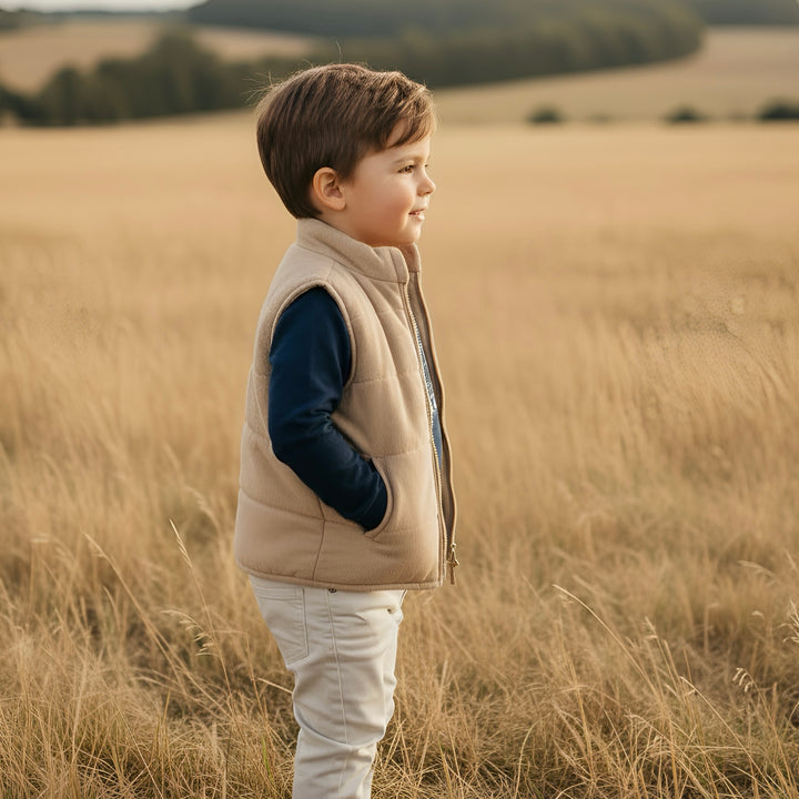 Boys LS Tee - Henry Rural Co - Navy