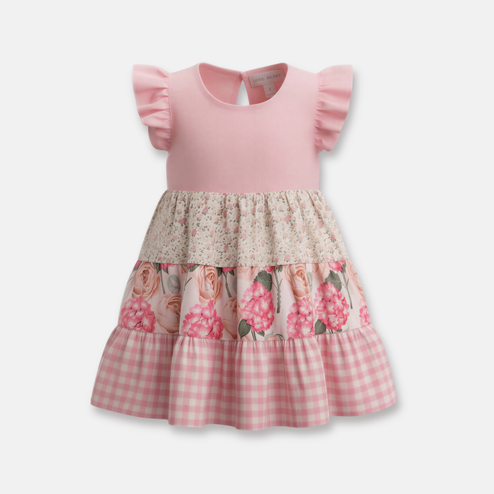 Girls Ivy Dress - Pretty Blossom