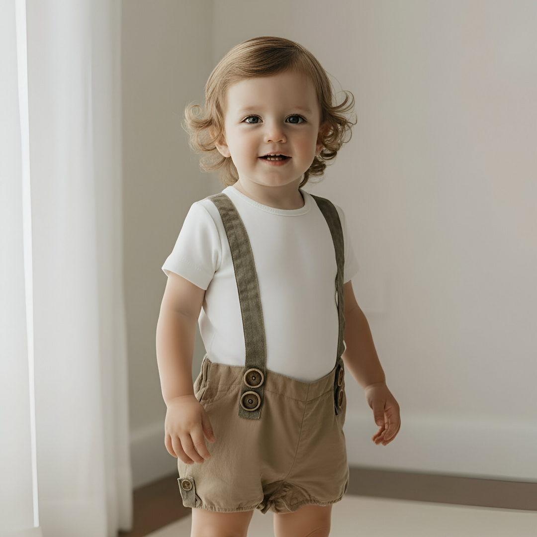 Baby Boys Digby - Oat Brown