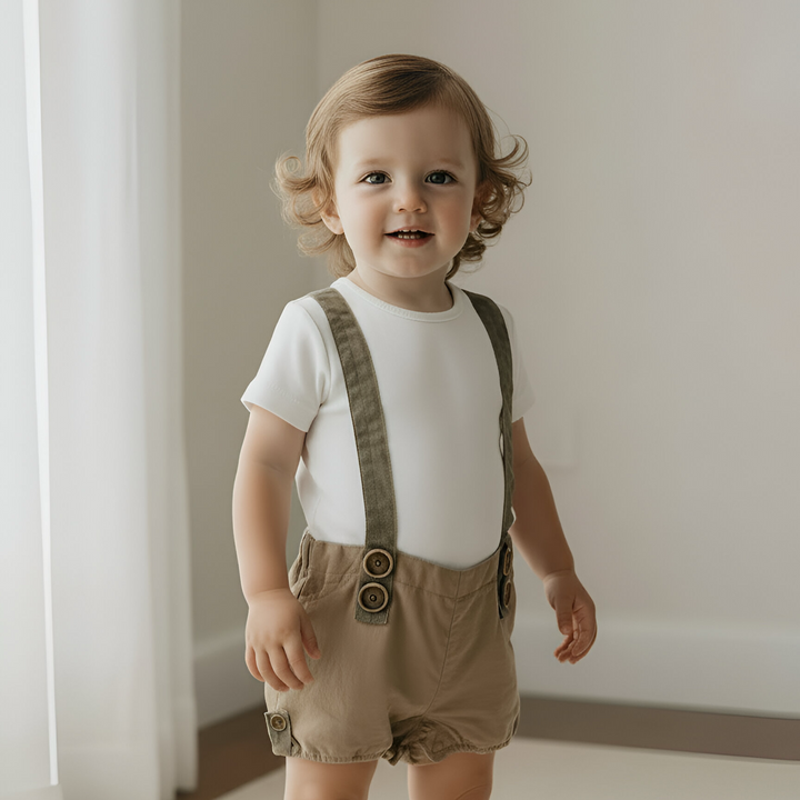 Baby Boys Digby - Oat Brown