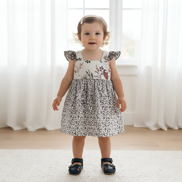 Baby Girls Hattie Dress -  Meadow Florals