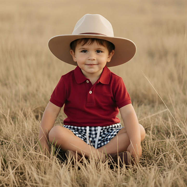Boys Polo Shirt - Red