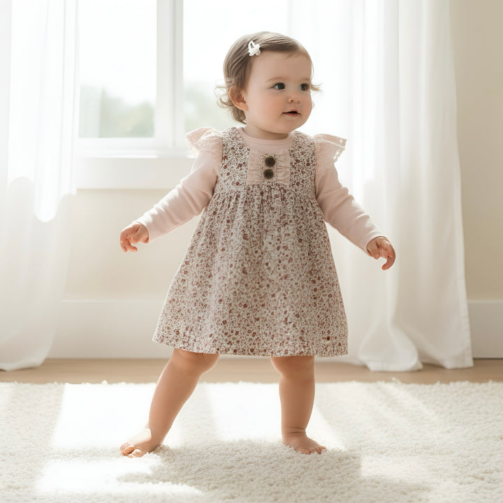 Baby Girls Lucia Dress - Lovely Floral