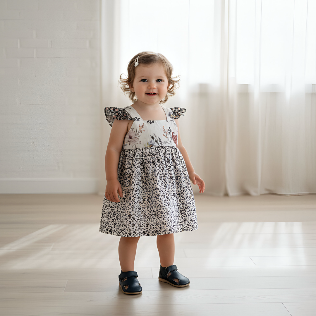 Baby Girls Hattie Dress -  Meadow Florals