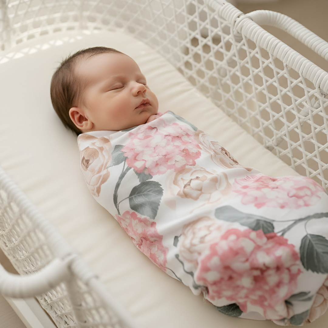 Girls Muslin Wrap - Pretty Blossom