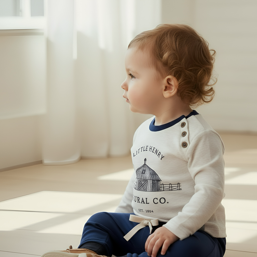 Baby Boys LS Graphic Tee - Rural Barn