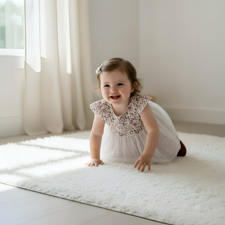 Baby Girls Lottie Dress - Pink Petite Floral