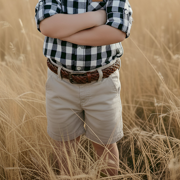 Boys Chino Shorts - Stone