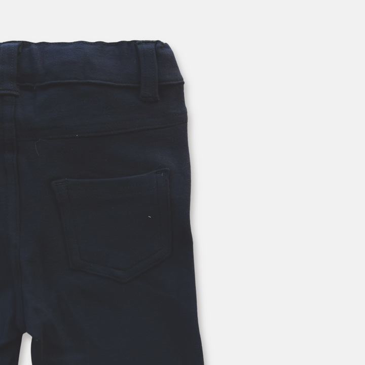 Baby Girls Jeggings -  Navy