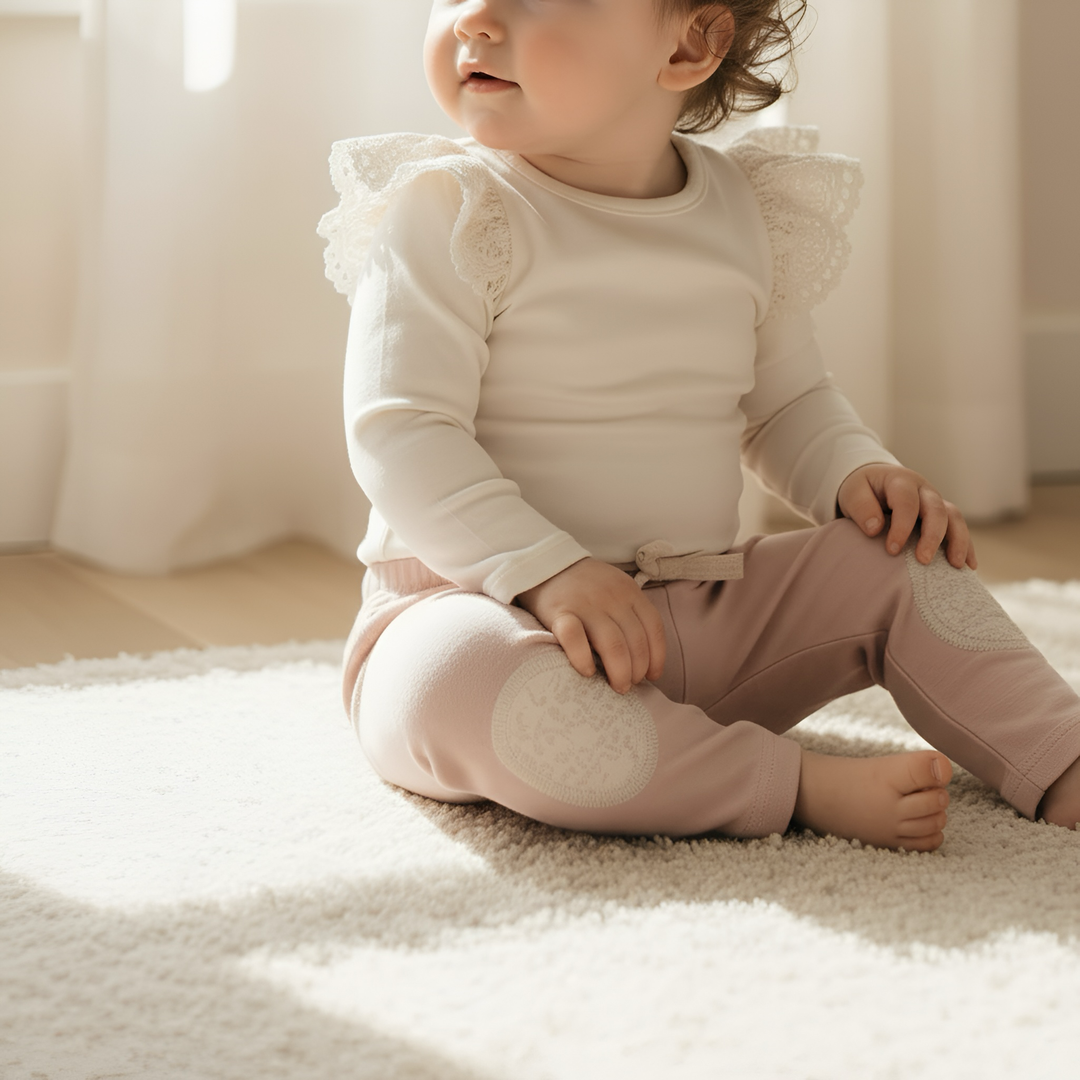 Baby Girls Comfy Pants - Pink