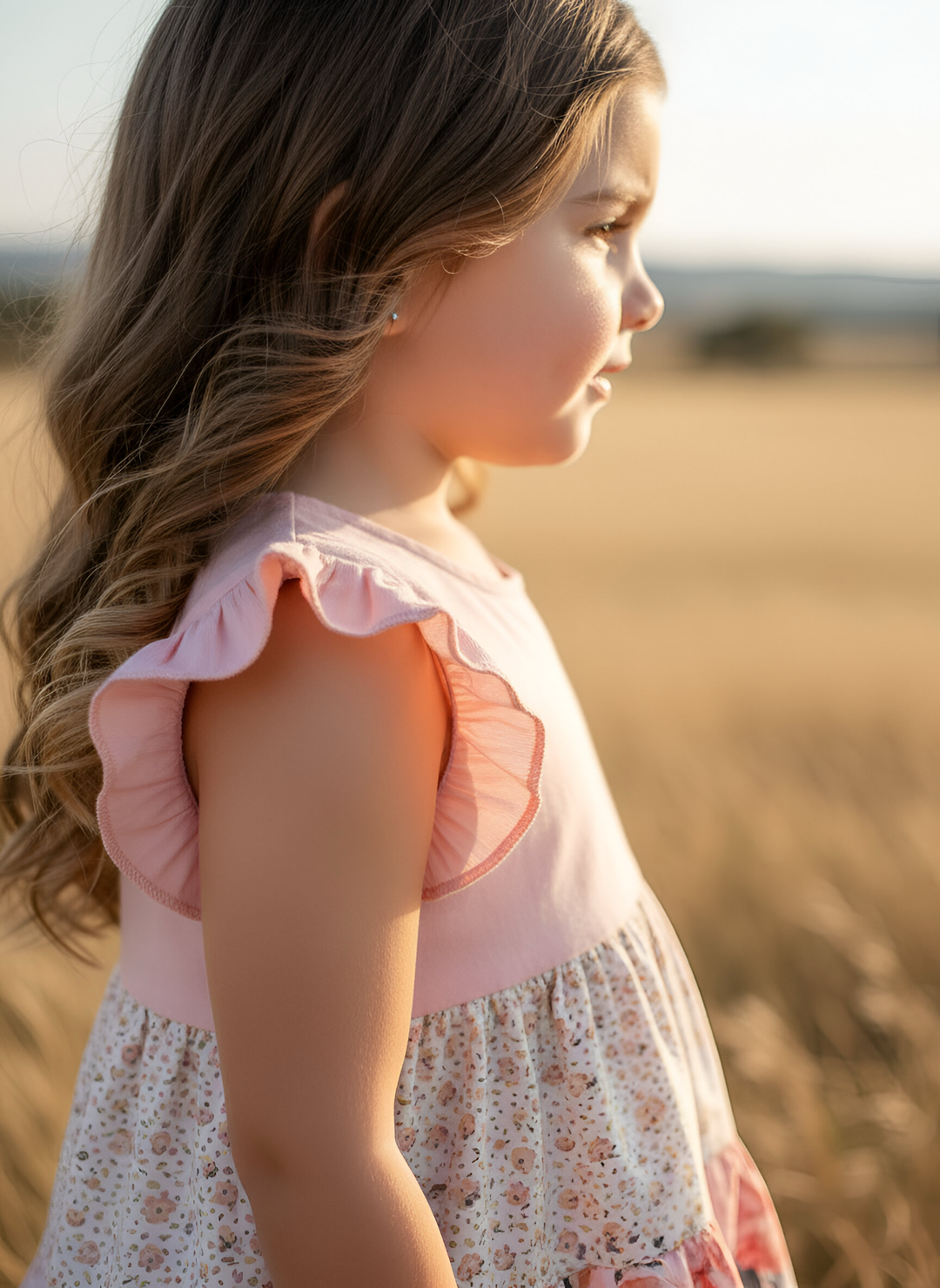 Girls Ivy Dress - Pretty Blossom