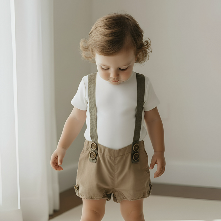 Baby Boys Digby - Oat Brown