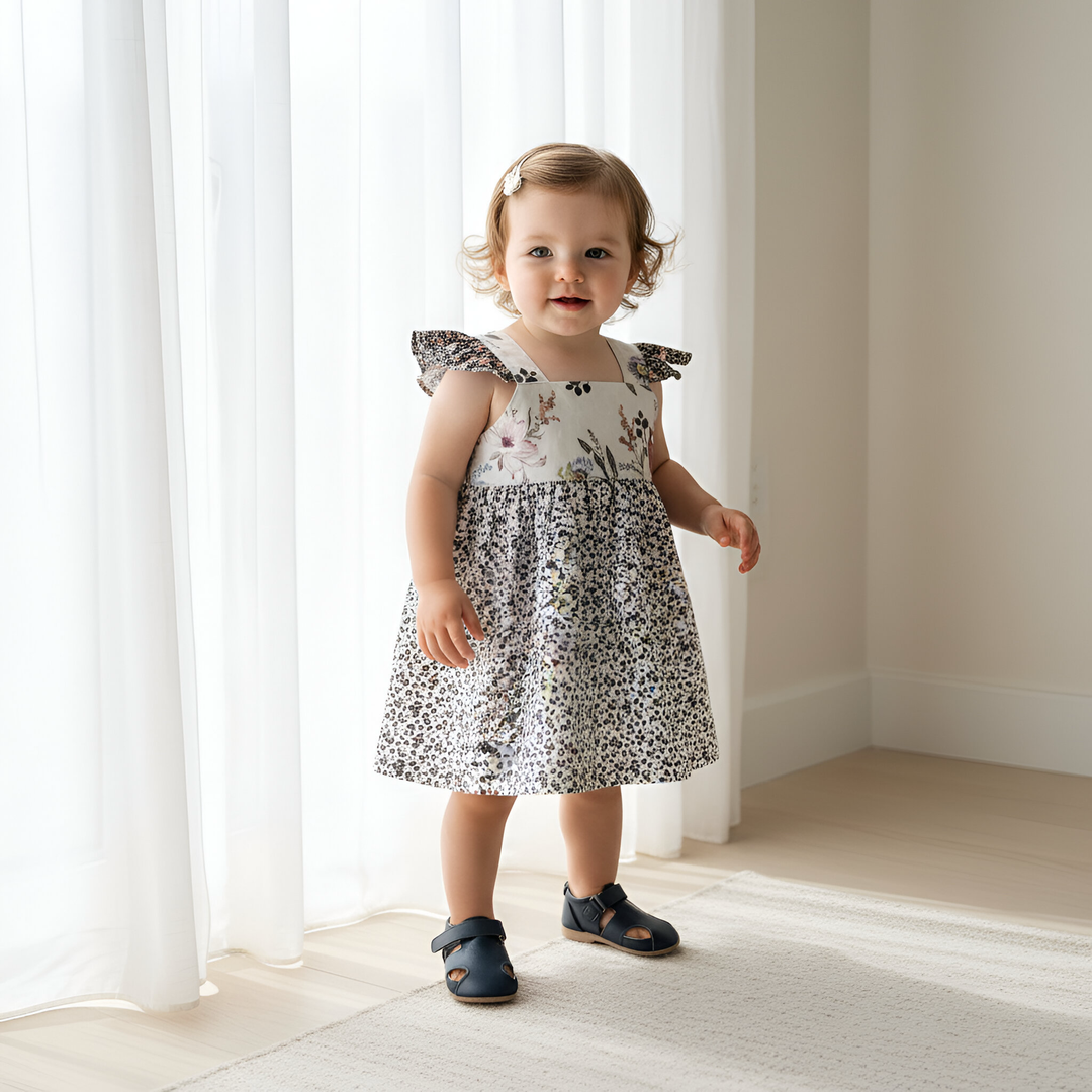 Baby Girls Hattie Dress -  Meadow Florals