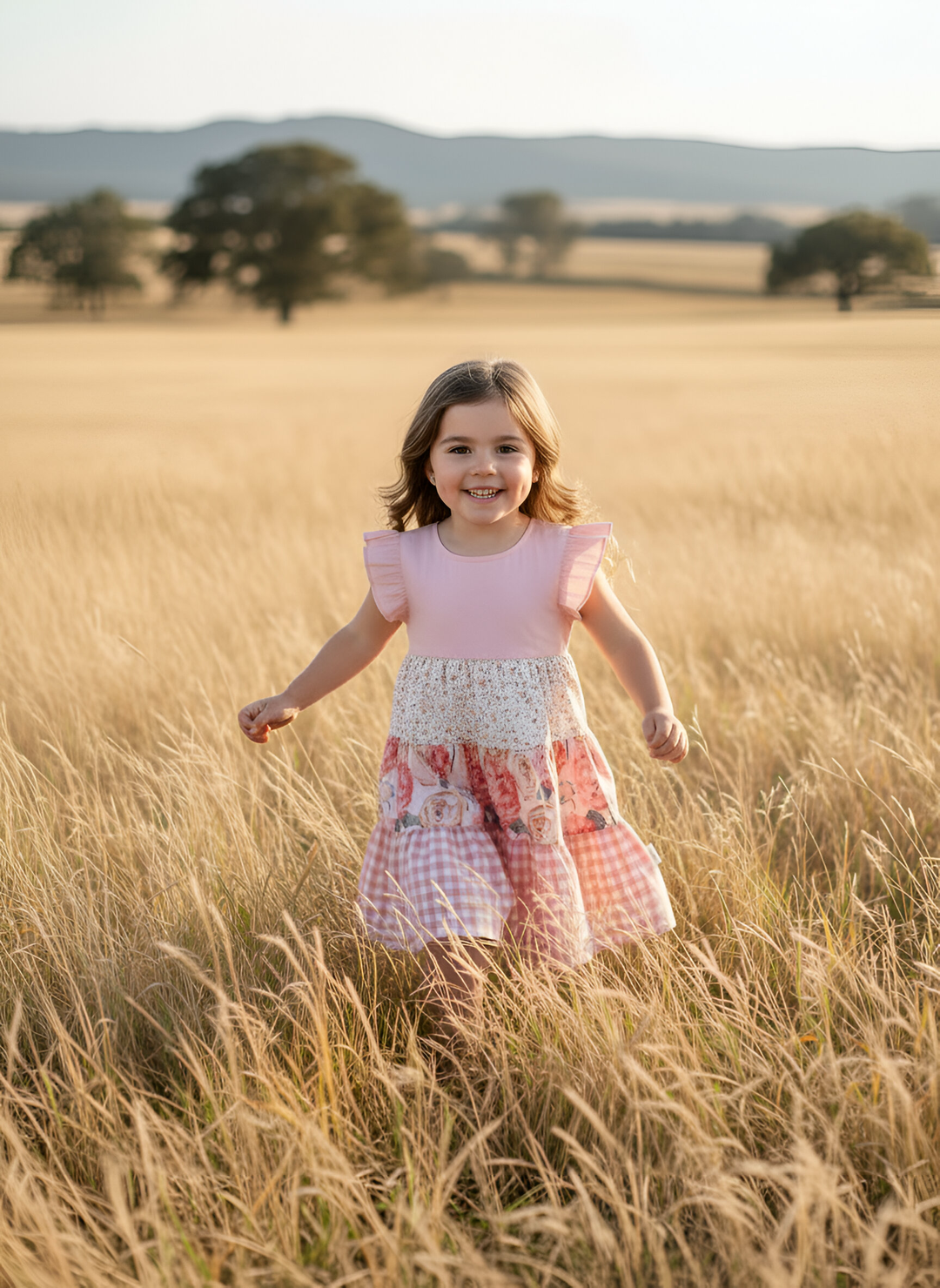 Girls Ivy Dress - Pretty Blossom