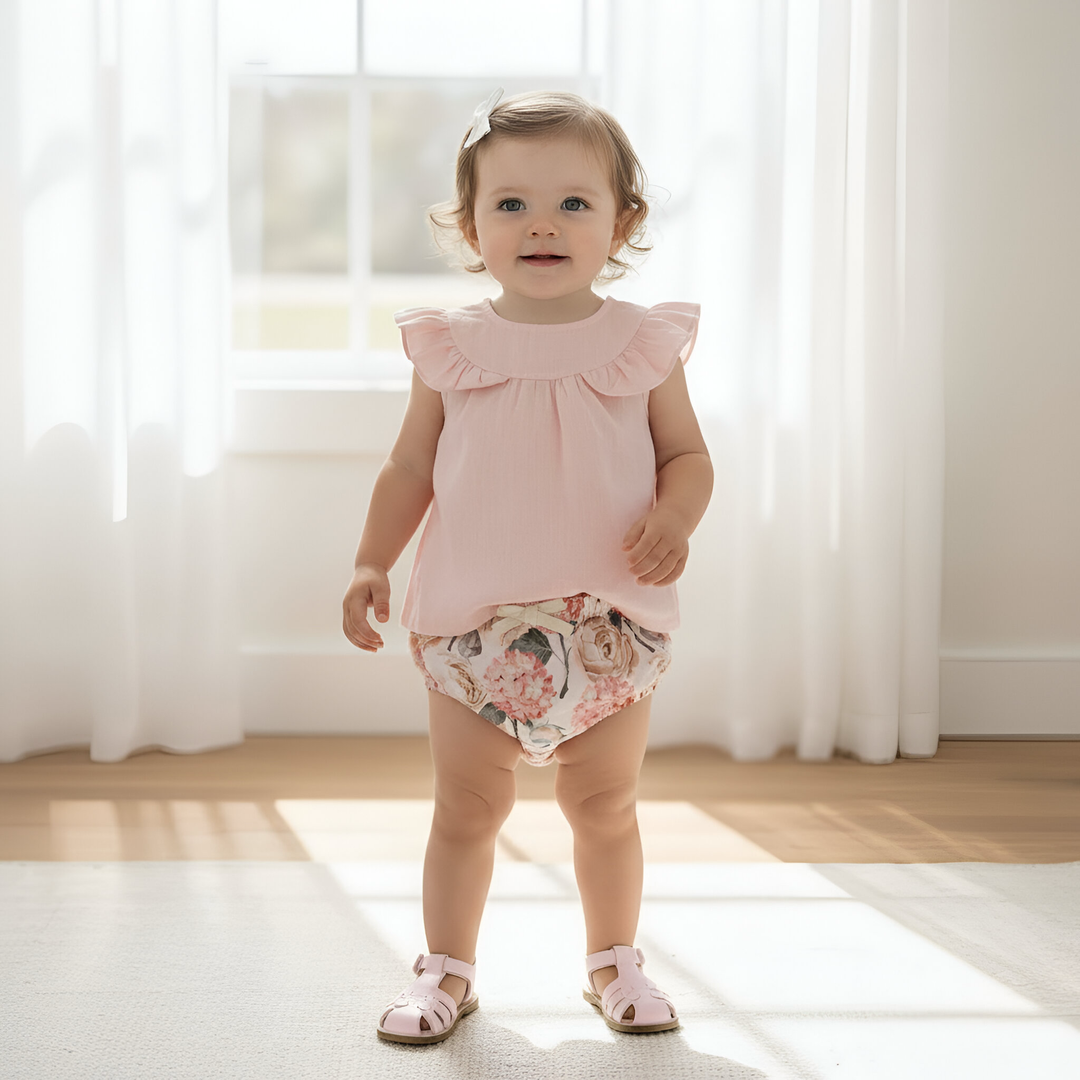 Baby Girls Pilcher - Pink Blossom