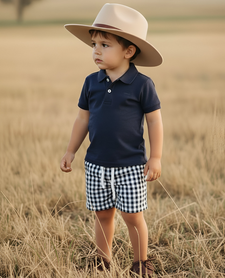 Boys Polo Shirt - Navy
