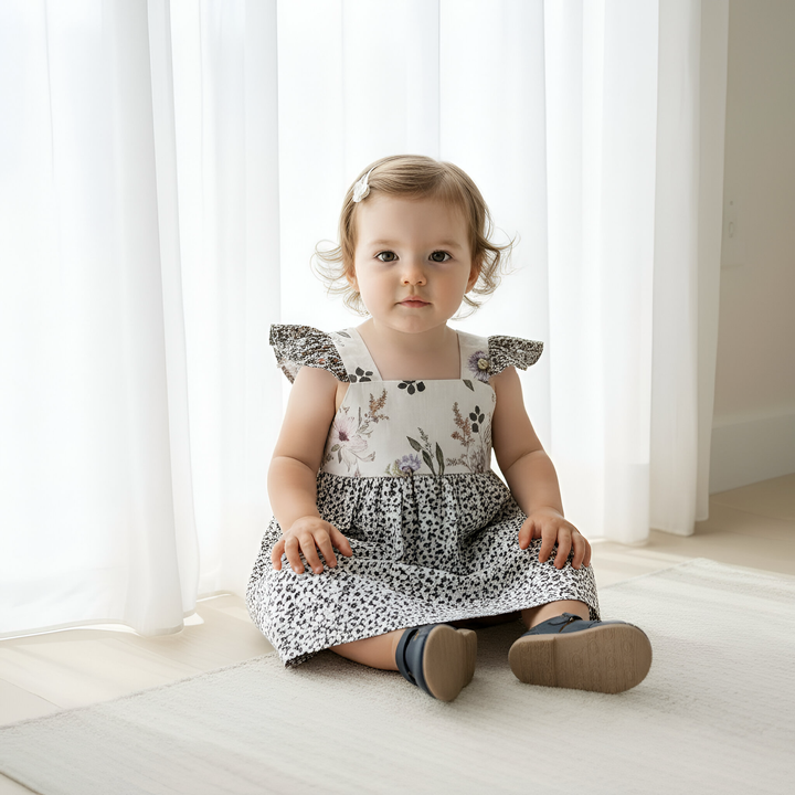 Baby Girls Hattie Dress -  Meadow Florals
