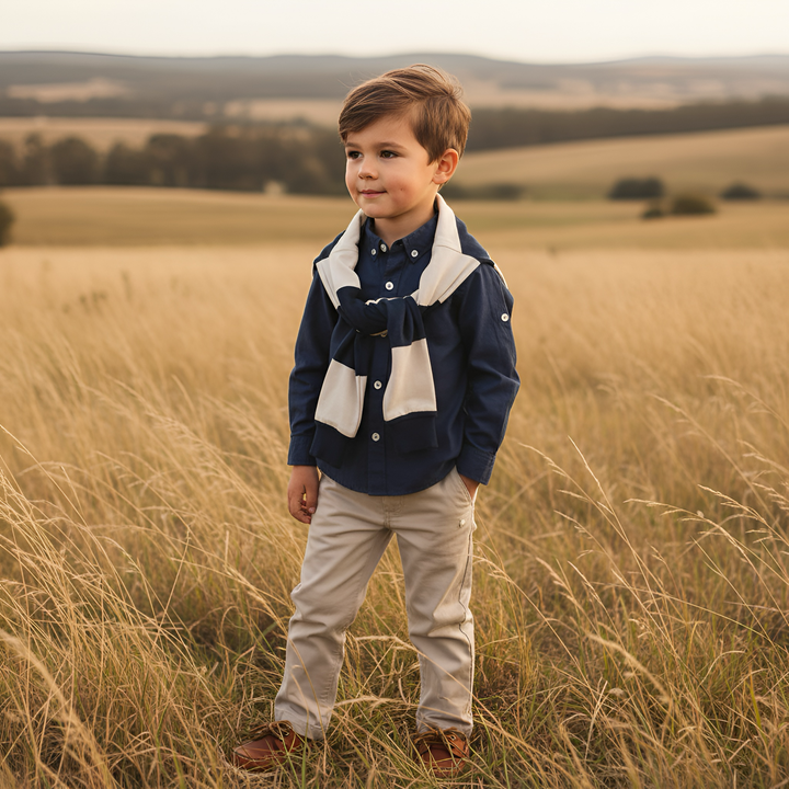 Boys Chino Pant - Stone