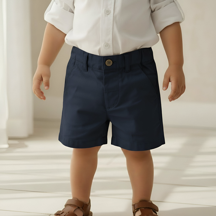 Baby Boys Chino Shorts - Navy 26