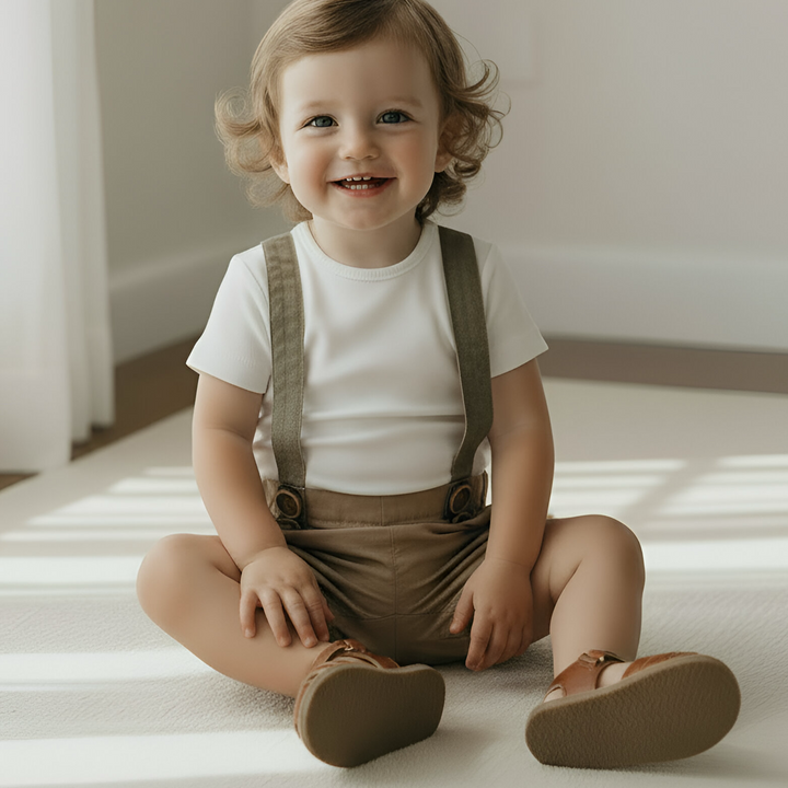 Baby Boys Digby - Oat Brown