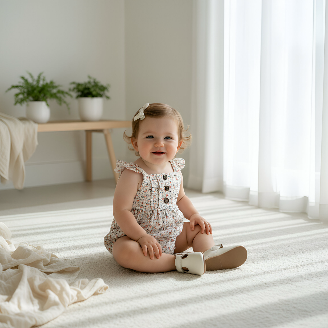 Baby Girls Freya Playsuit -  Petite Floral