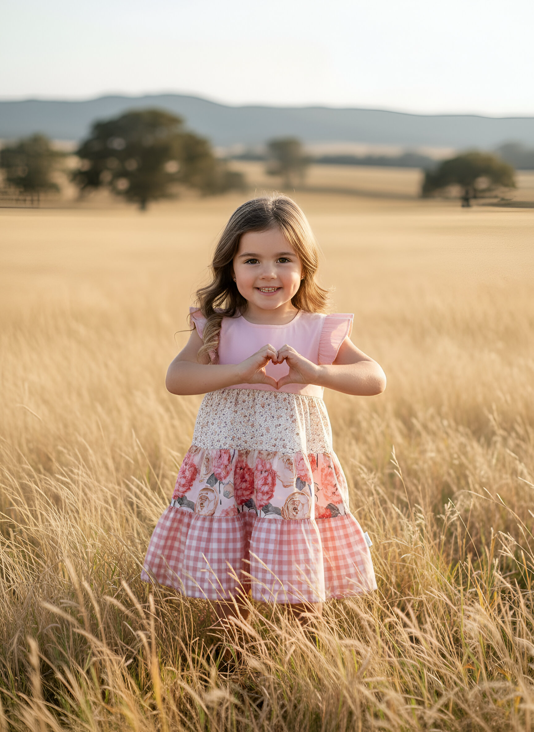 Girls Ivy Dress - Pretty Blossom