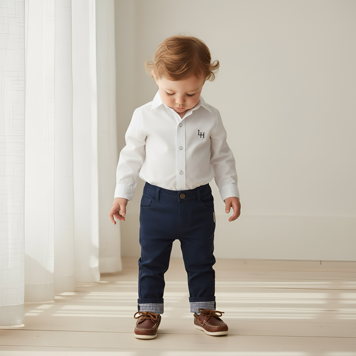 Baby Boys Chino Pant - Navy