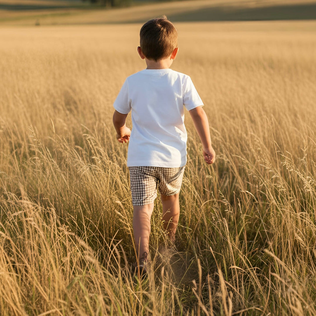 Boys Henry Rural Co Tee - White