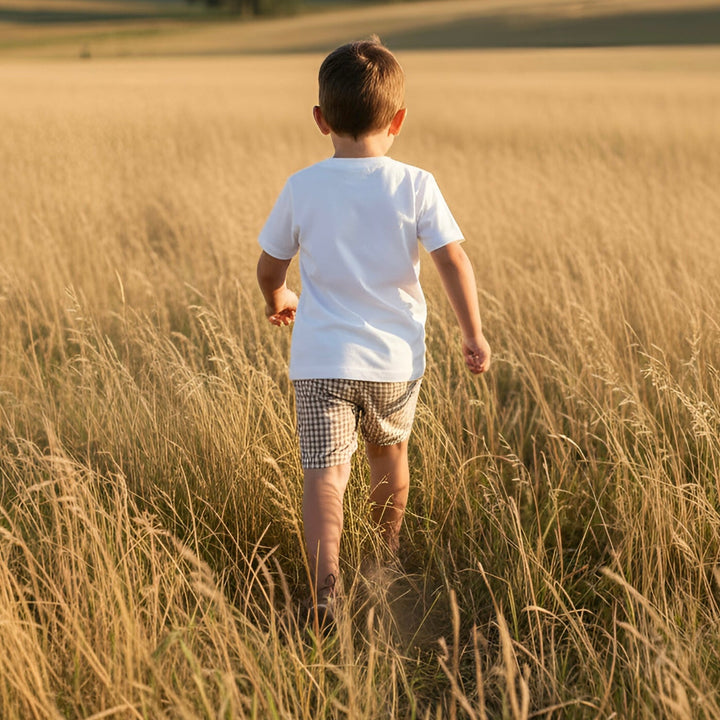 Boys Henry Rural Co Tee - White