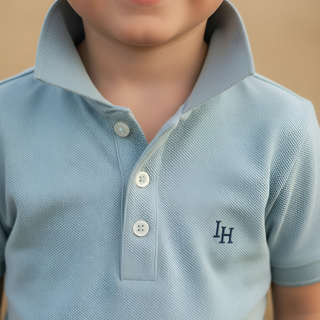 Boys Polo Shirt - Blue 26