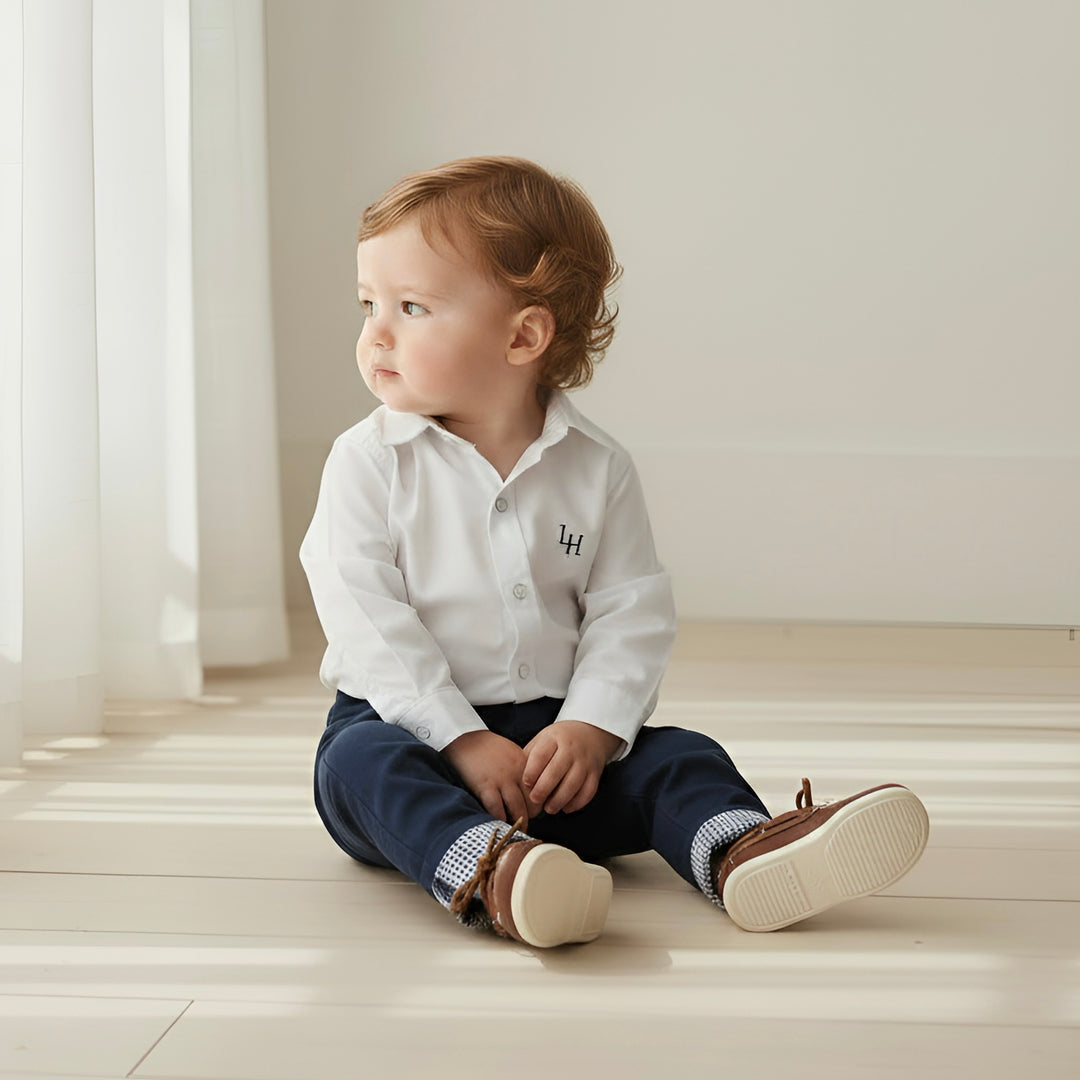 Baby Boys Chino Pant - Navy