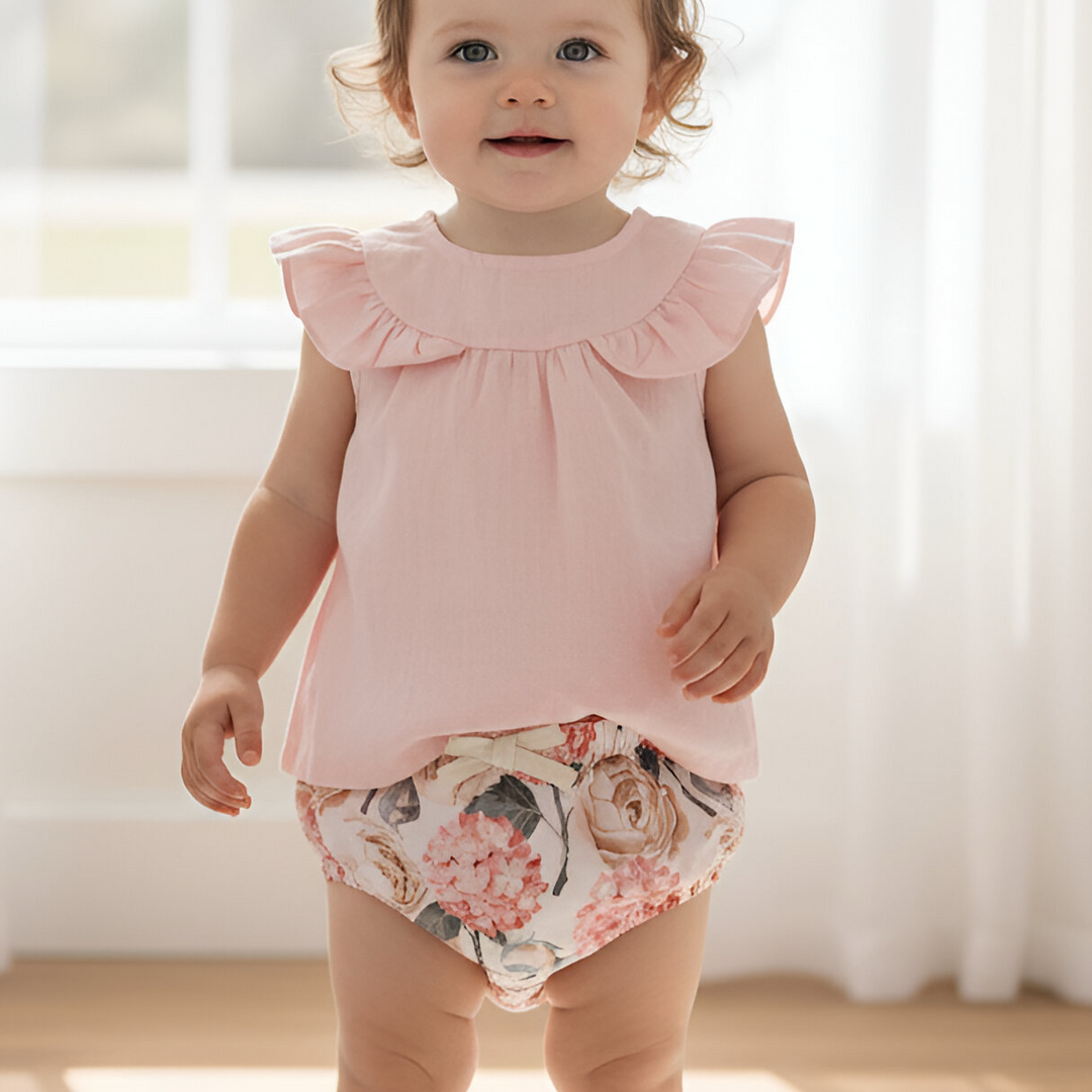 Baby Girls Pilcher - Pink Blossom