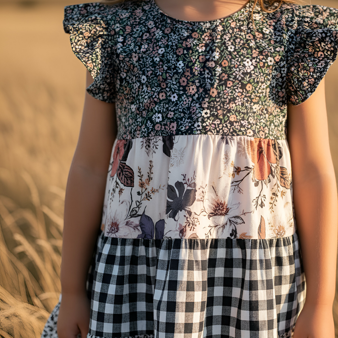 Girls Ivy Dress -  Meadow Floral