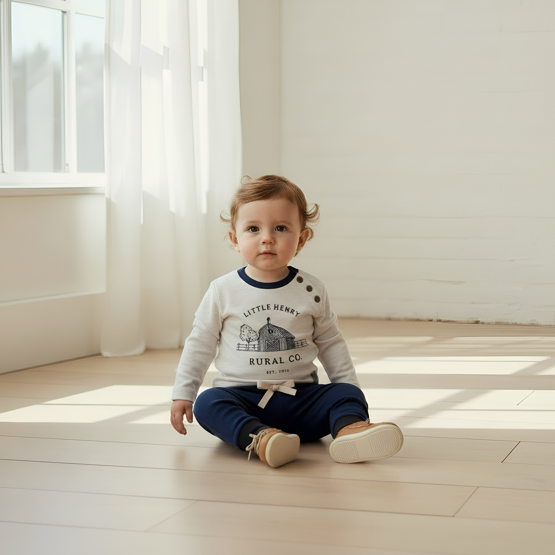 Baby Boys LS Graphic Tee - Rural Barn