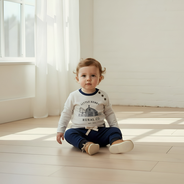 Baby Boys LS Graphic Tee - Rural Barn
