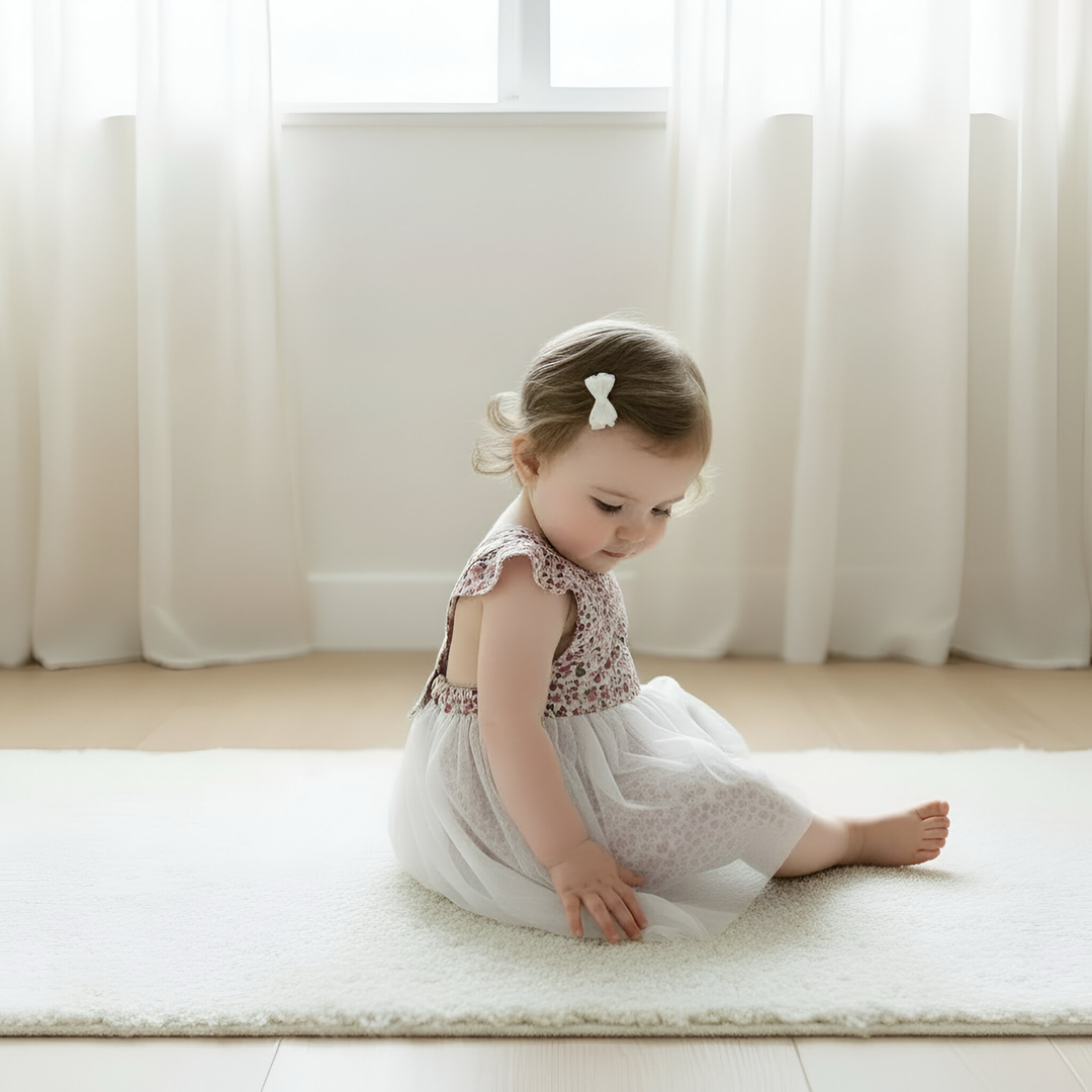 Baby Girls Lottie Dress - Pink Petite Floral