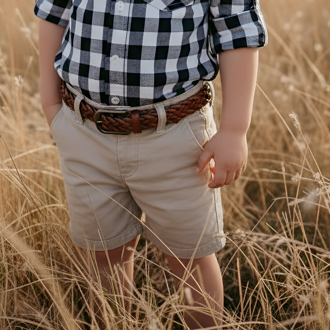 Boys Chino Shorts - Stone