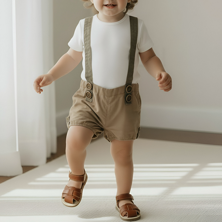 Baby Boys Digby - Oat Brown