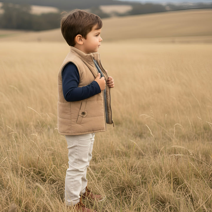 Boys LS Tee - Henry Rural Co - Navy