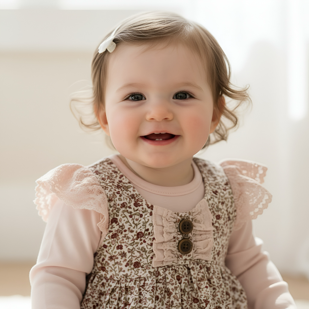 Baby Girls Lucia Dress - Lovely Floral