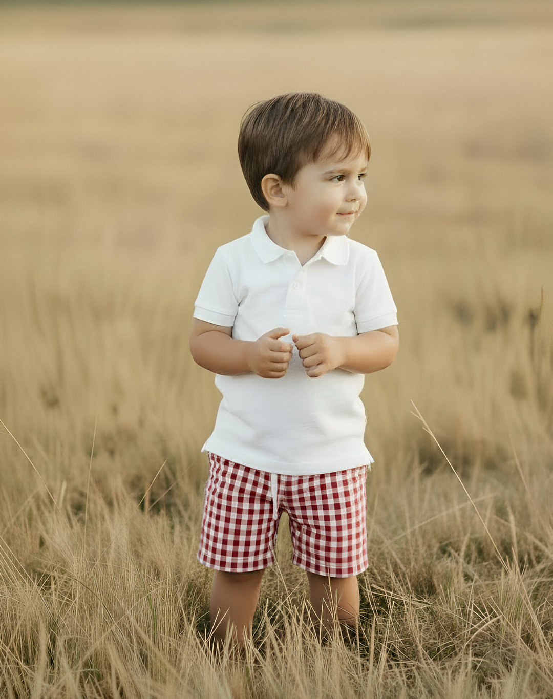Boys Polo Shirt - White
