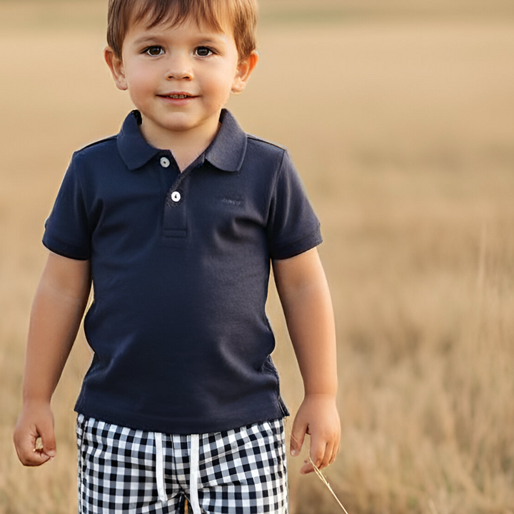 Boys Polo Shirt - Navy
