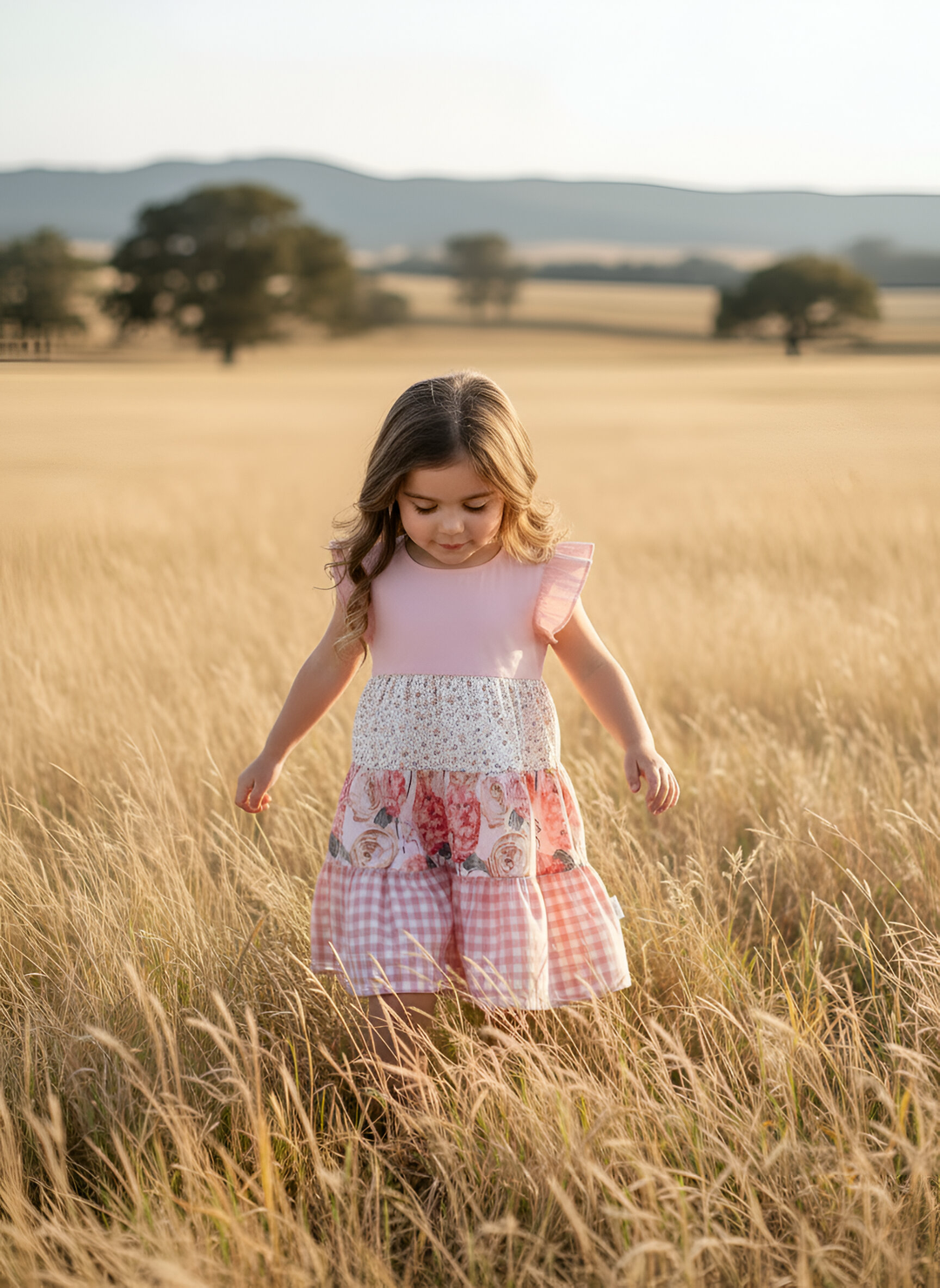 Girls Ivy Dress - Pretty Blossom