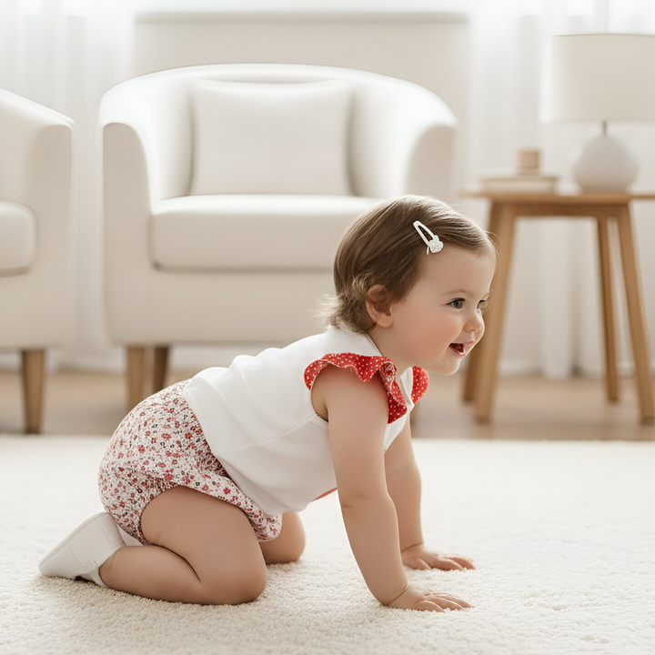 Baby Girls Pilcher - Pink Petite Floral