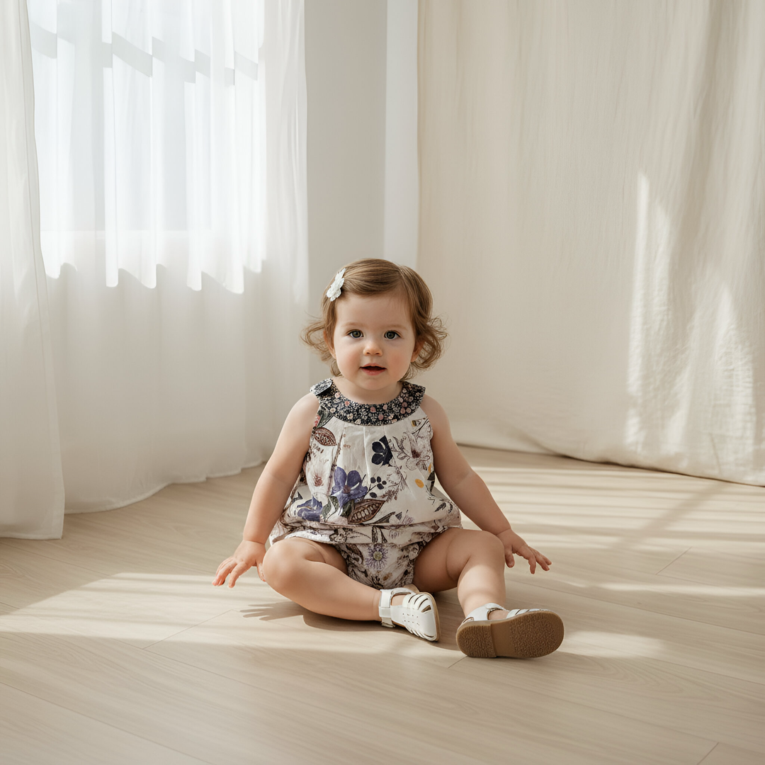 Baby Girls Sofia Playsuit - Native Floral