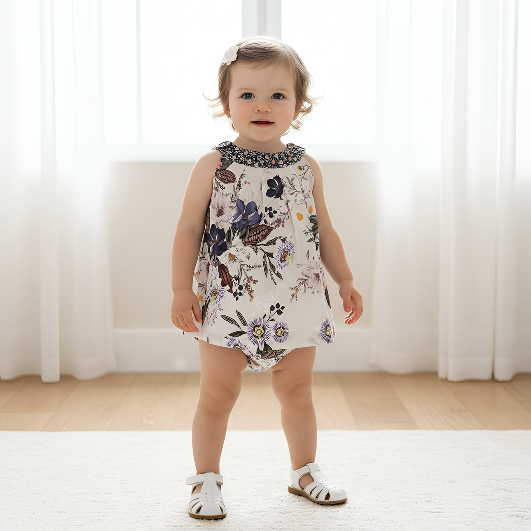 Baby Girls Sofia Playsuit - Native Floral